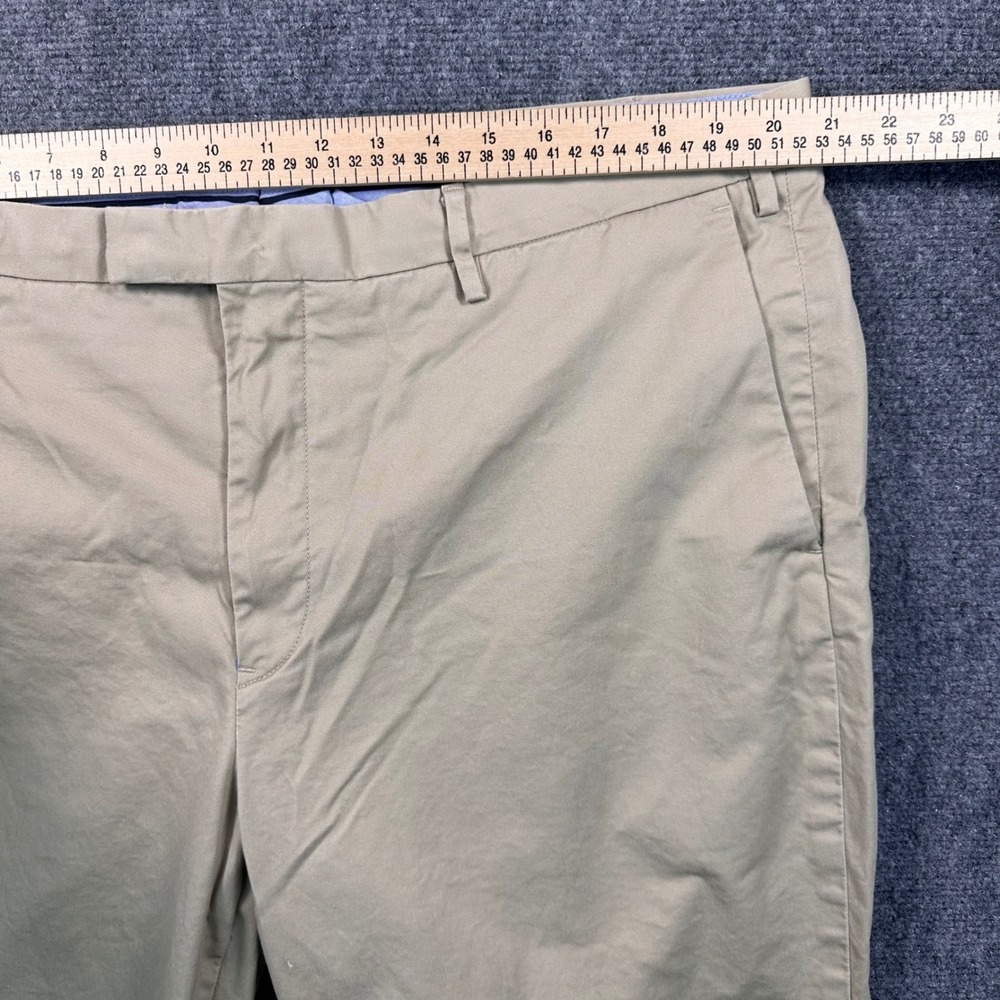 Polo Ralph Lauren Stretch Straight Fit Khaki Chino Pants Men's 42x30 Beige Golf - Picture 8 of 12